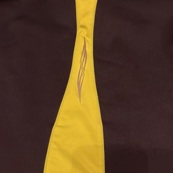 Mizuno Women’s Quarter Zip Sweatshirt medium Blue and Green - Picture 6 of 8